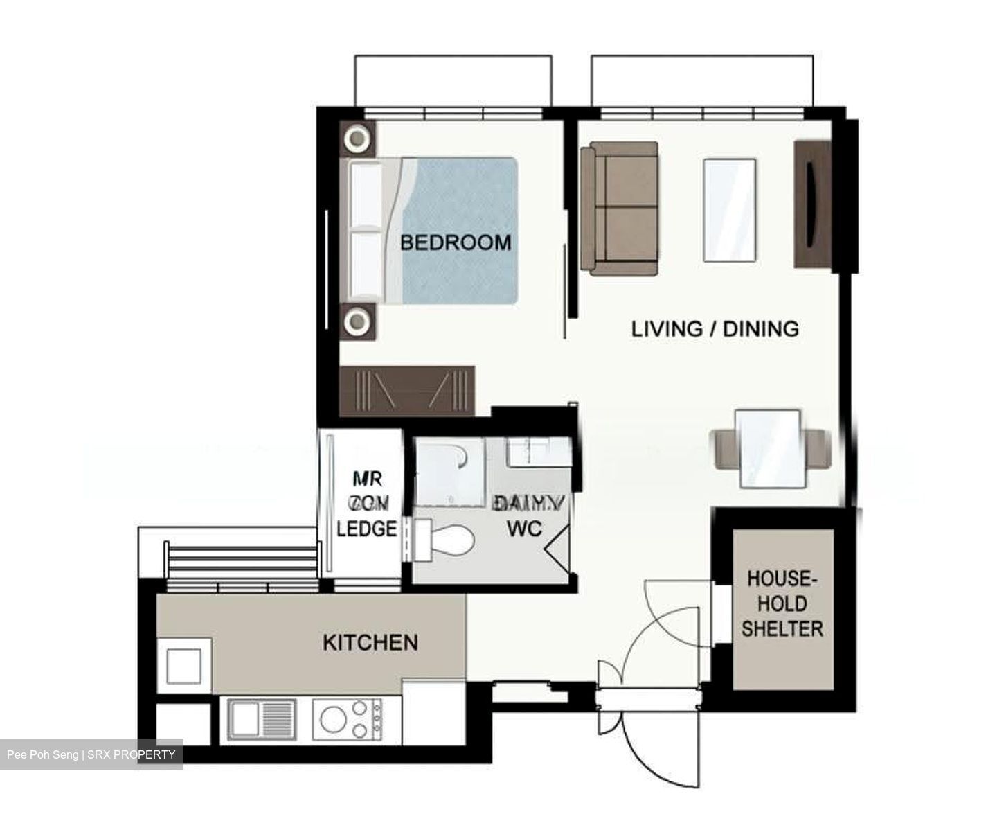 Blk 467C West Plains @ Bukit Batok (Bukit Batok), HDB 2 Rooms #614119311